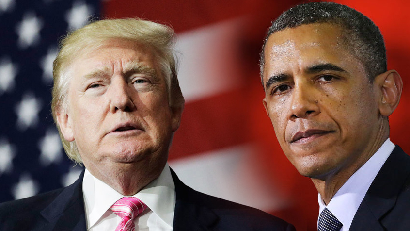 Barack Obama i Trump