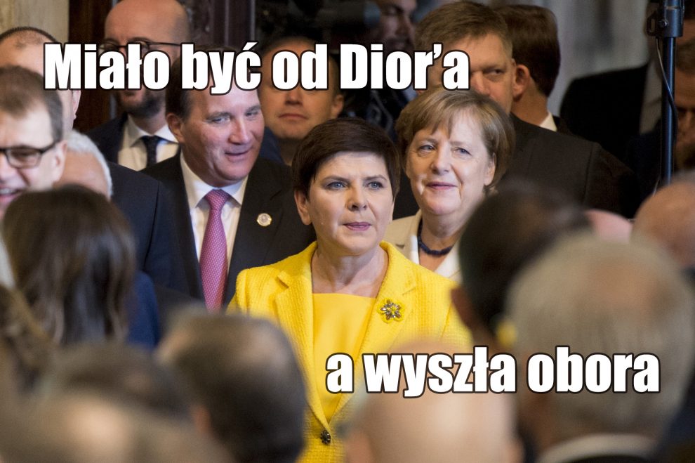 Żółta garsonka podbija internety [Najlepsze memy]