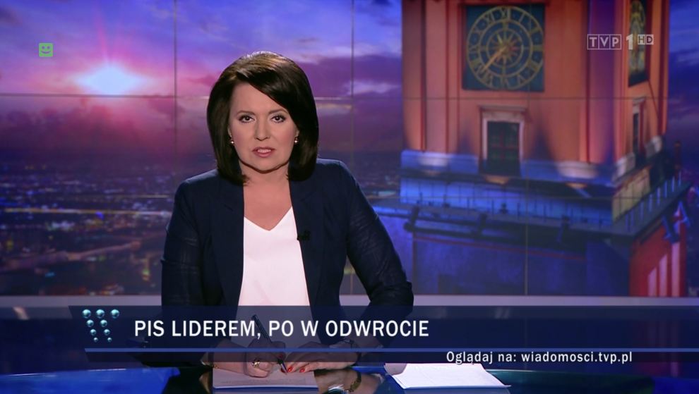 Upadek Platformy jest bliski! - absurdalna narracja Wiadomości TVP