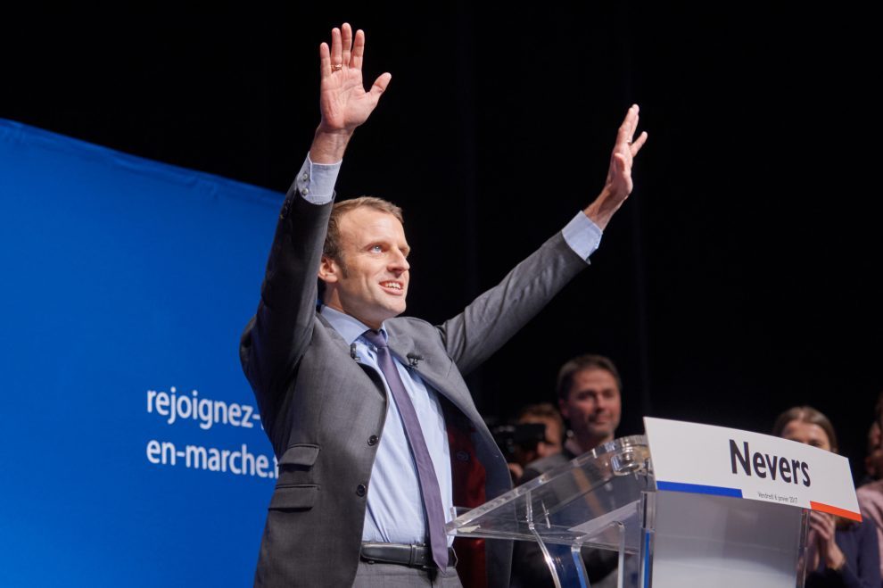 prezydent francji macron