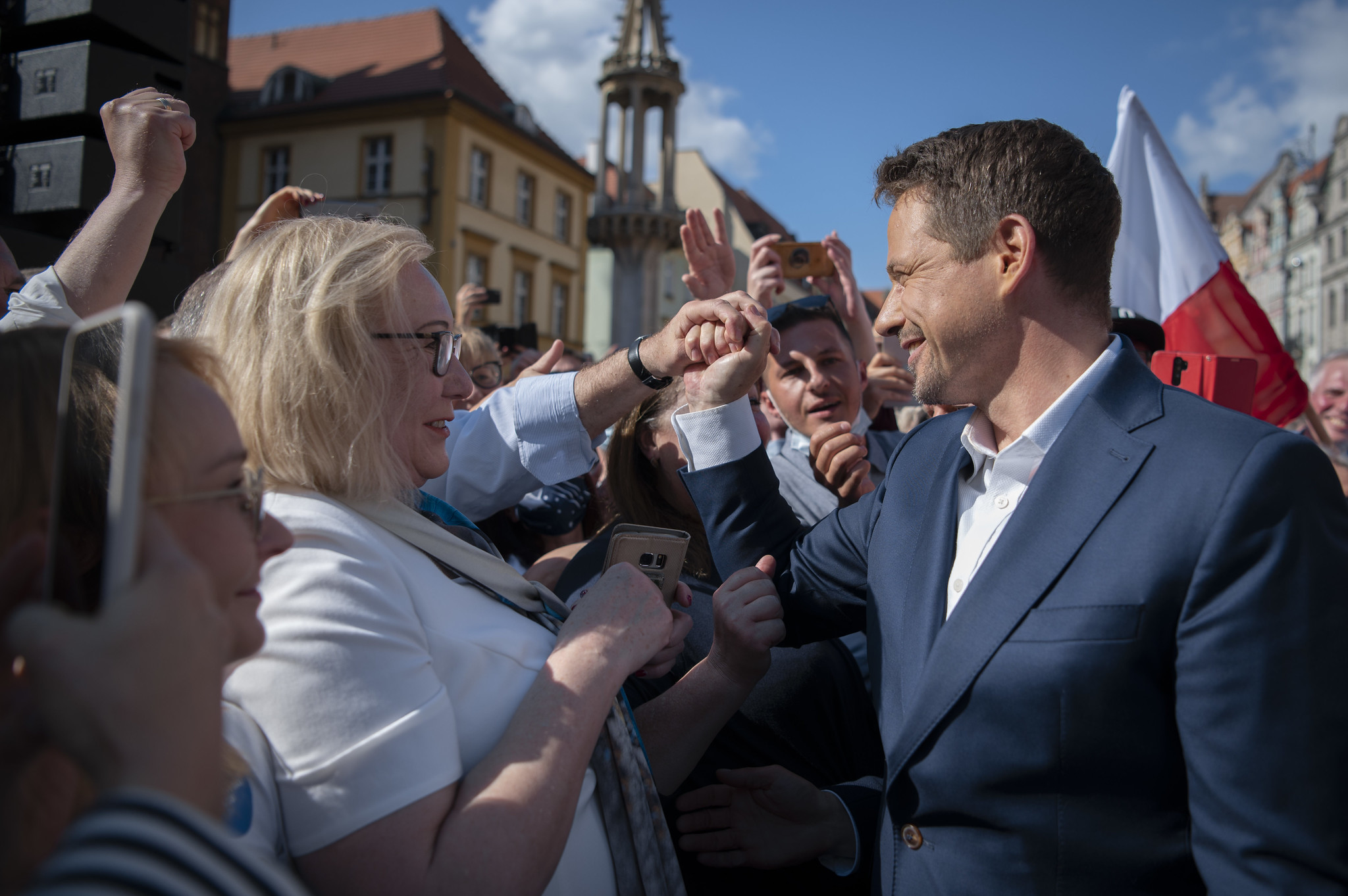 Rafał Trzaskowski we Wrocławiu