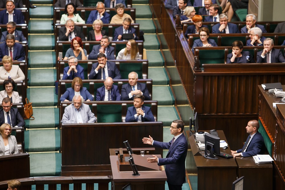 Morawiecki w Sejmie