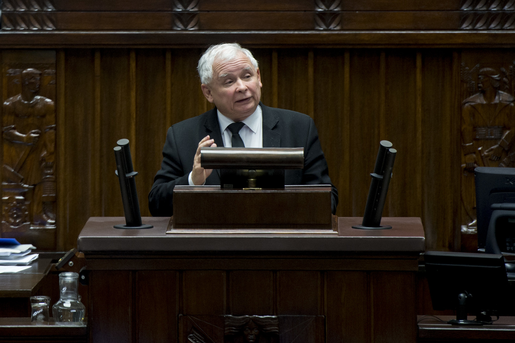 Kaczyński w sejmie